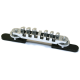 GRETSCH Bridge Assembly, Synchro-Sonic™, Chrome with Base