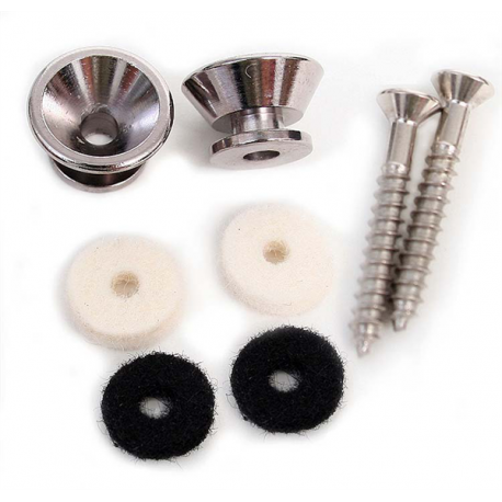 FENDER American Standard Series Strap Buttons, Chrome
