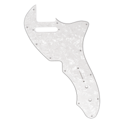 FENDER Pickguard, '69 Tele® Thinline, 12-Hole Mount, White Pearl, 4-Ply