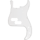 FENDER Pickguard, Precision Bass® 13-Hole Vintage Mount (with Truss Rod Notch), White, 3-Ply