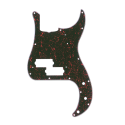 FENDER Pickguard, Precision Bass® (with Truss Rod Notch), 13-Hole Vintage Mount, Tortoise Shell, 4-Ply