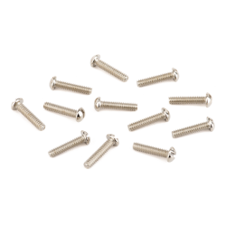 FENDER Pure Vintage Slotted Telecaster® Bridge Pickup Mounting Screws, Nickel (12)