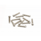 FENDER American Vintage Stratocaster® Saddle Intonation Screws, 4-40 X 5/8", Nickel (12)