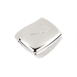 FENDER Vintage-Style Jazz Bass® "F" Bridge Cover, Chrome