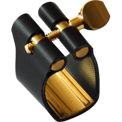 BRANCHER Ligature semi-rigide saxo soprano - bec métal