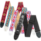 DUNLOP Pack de 4 courroies Hendrix + boîte de médiators