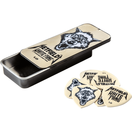 DUNLOP Hetfield's White Fang 1mm Boîte de 6