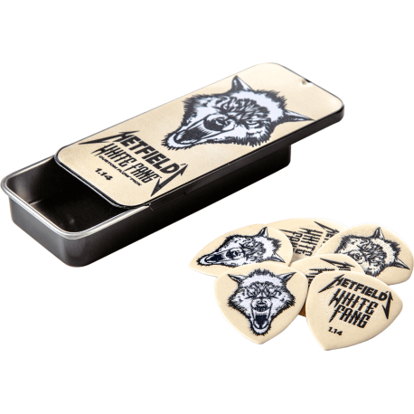 DUNLOP Hetfield's White Fang 1,14mm Boîte de 6
