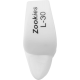 DUNLOP Pouces Zookies blancs, Larges, sachet de 12