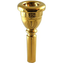 DENIS WICK Cornet Ultra plaquée or 1,25C