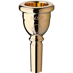 DENIS WICK Embouchure Steven Mead Ultra plaquée or 3XR