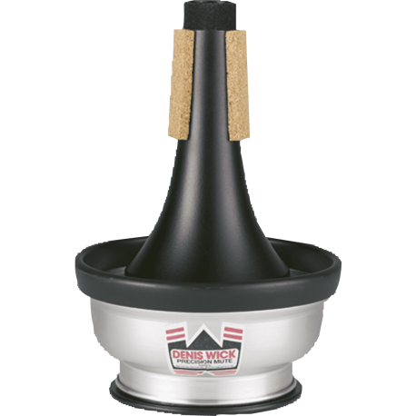 DENIS WICK Sourdine trompette Ré/cornet Mib bol accordable aluminium
