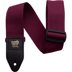 ERNIE BALL Sangle polypro bordeaux