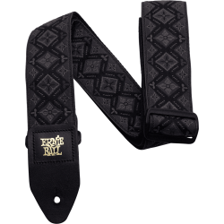 ERNIE BALL Sangle jacquard regal black