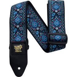 ERNIE BALL Sangle jacquard indigo orchid