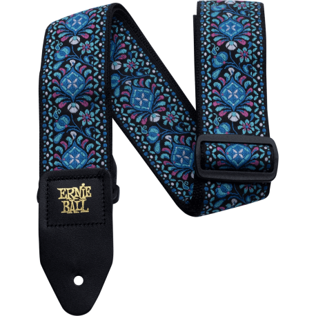 ERNIE BALL Sangle jacquard indigo orchid