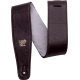 ERNIE BALL Sangle confort marron réglable, cuir italien
