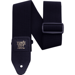 ERNIE BALL Sangle stretch noir