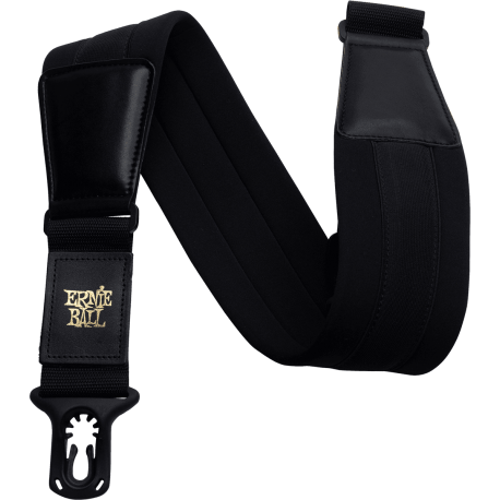 ERNIE BALL Sangle polylock neoprène noir large