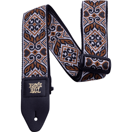 ERNIE BALL Sangle jacquard tribal brown