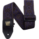 ERNIE BALL Sangle jacquard purple paisley