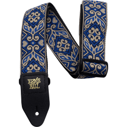 ERNIE BALL Sangle jacquard tribal blue