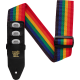 ERNIE BALL Sangle pickholder arc-en-ciel