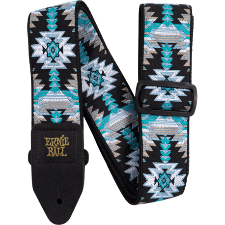 ERNIE BALL Sangle jacquard albuquerque blue