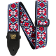 ERNIE BALL Sangle jacquard taos fire red