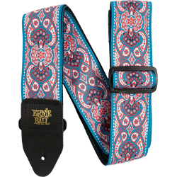 ERNIE BALL Sangle jacquard pink paisley