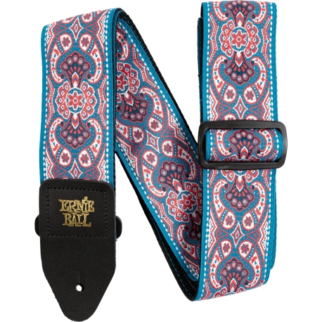 ERNIE BALL Sangle jacquard pink paisley