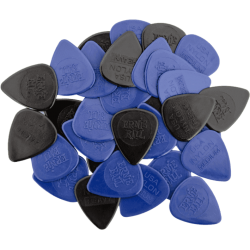 ERNIE BALL Mediators nylon sachet de 50 panaché (0,72mm/ 0,97mm)