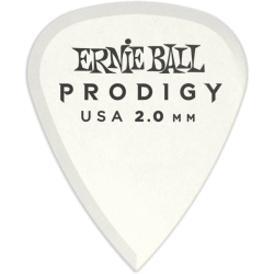 ERNIE BALL Mediators prodigy sachet de 6 blanc standard 2mm