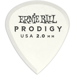 ERNIE BALL Mediators prodigy sachet de 6 blanc mini 2mm