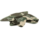 ERNIE BALL Mediators specialty sachet de 12 camouflage 0,46mm