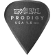 ERNIE BALL Médiators prodigy sachet de 6 noir affûté 1,5mm