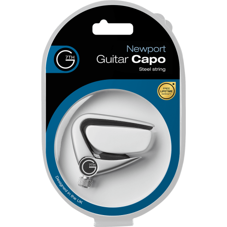 G7TH Newport 6 cordes argent