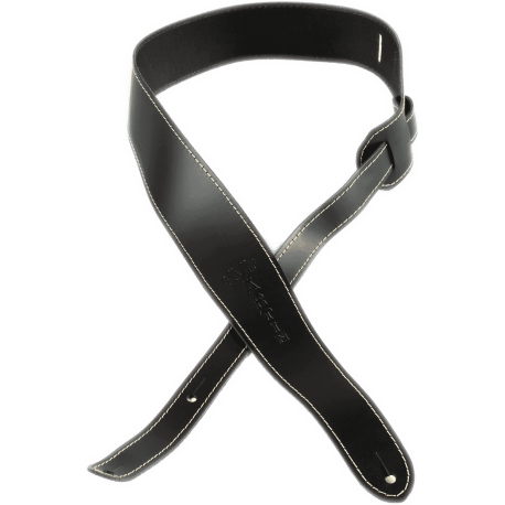 MARTIN COURROIE CUIR SLIM NOIRE