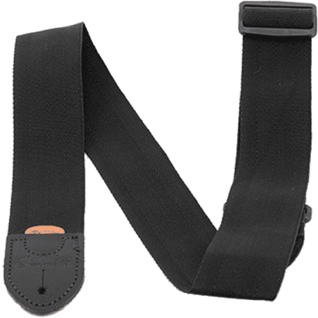 MARTIN Courroie Nylon et renforts cuir, Noire