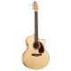 SEAGULL PERFORMER CW Mini Jumbo Flame Maple HG QI avec housse