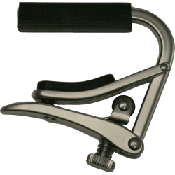 SHUBB CAPO NICKEL BANJO