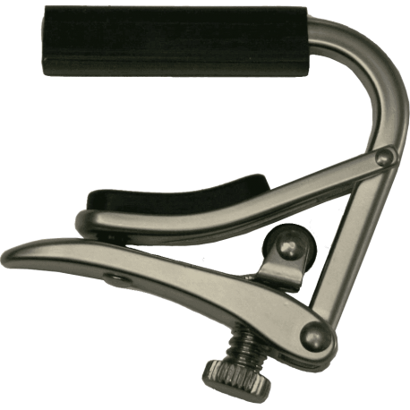 SHUBB CAPO NICKEL BANJO