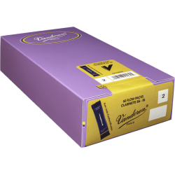VANDOREN Anches clarinette Sib Traditionnelles force 2 - par 50