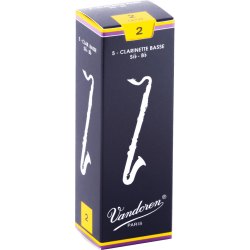 VANDOREN Anches clarinette basse Traditionnelles force 2