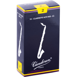 VANDOREN Anches clarinette alto Traditionnelles force 2
