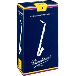 VANDOREN Anches clarinette alto Traditionnelles force 3