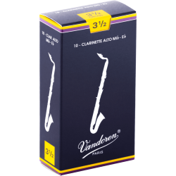 VANDOREN Anches clarinette alto Traditionnelles force 3,5