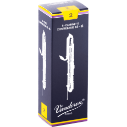 VANDOREN Anches clarinette contrebasse Traditionnelles force 2