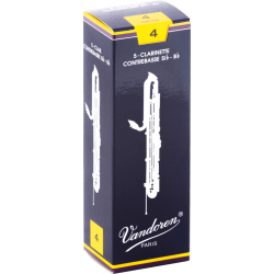 VANDOREN Anches clarinette contrebasse Traditionnelles force 4