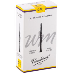 VANDOREN Anches clarinette Sib White Master force 2,5
